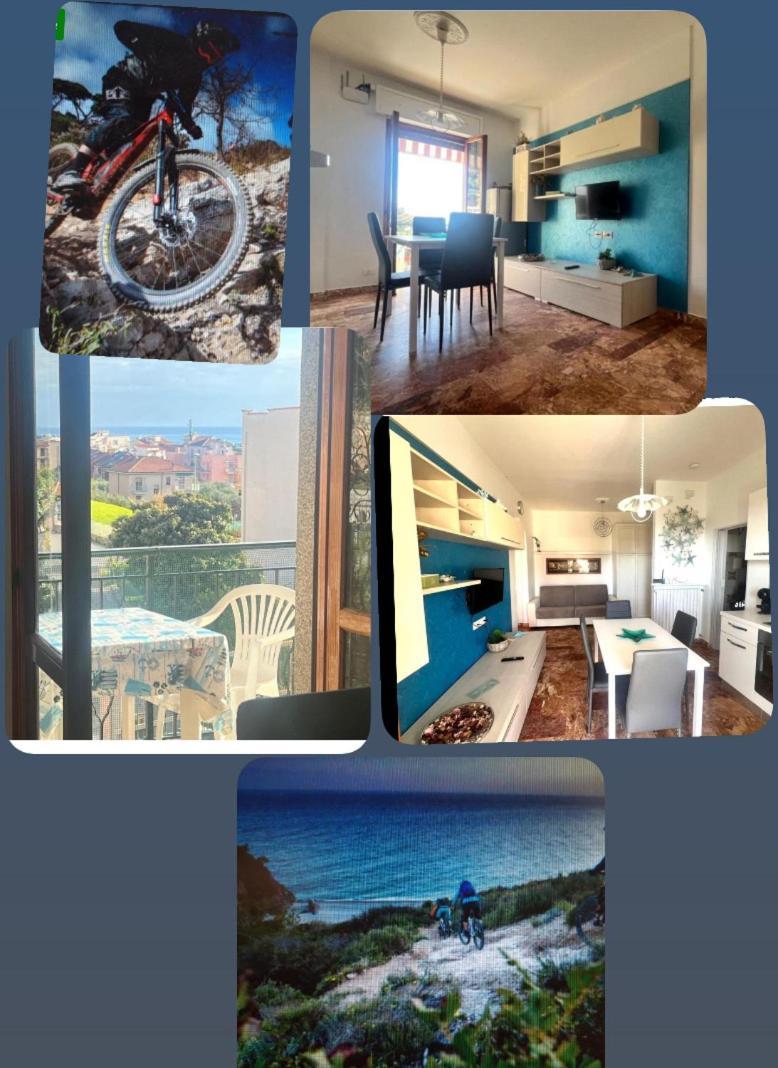 Apartment Aurora & Nicole Ideal Per Biker Con Terazza Vista Mare Parcheggio E Wi-Fi Gratuiti بيترا ليغوري المظهر الخارجي الصورة